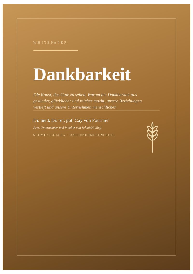 Dankbarkeit
