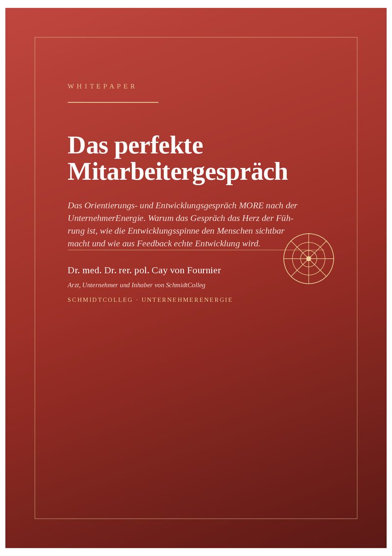 Das perfekte Mitarbeitergespraech MORE