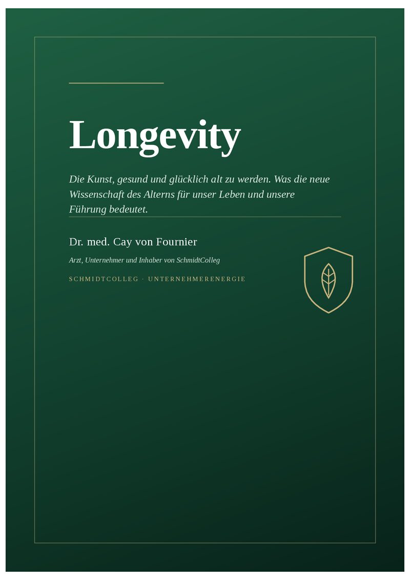 Longevity Buch