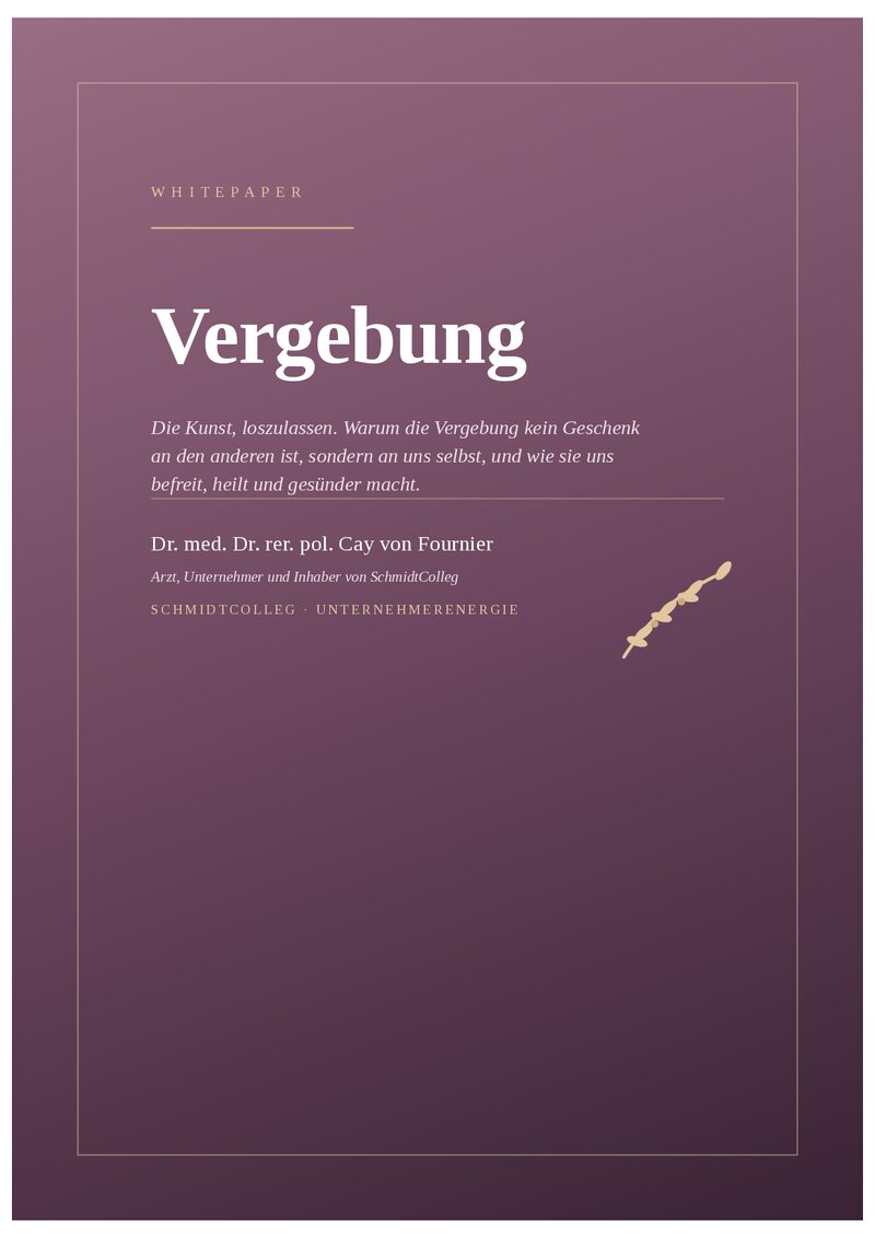 Vergebung