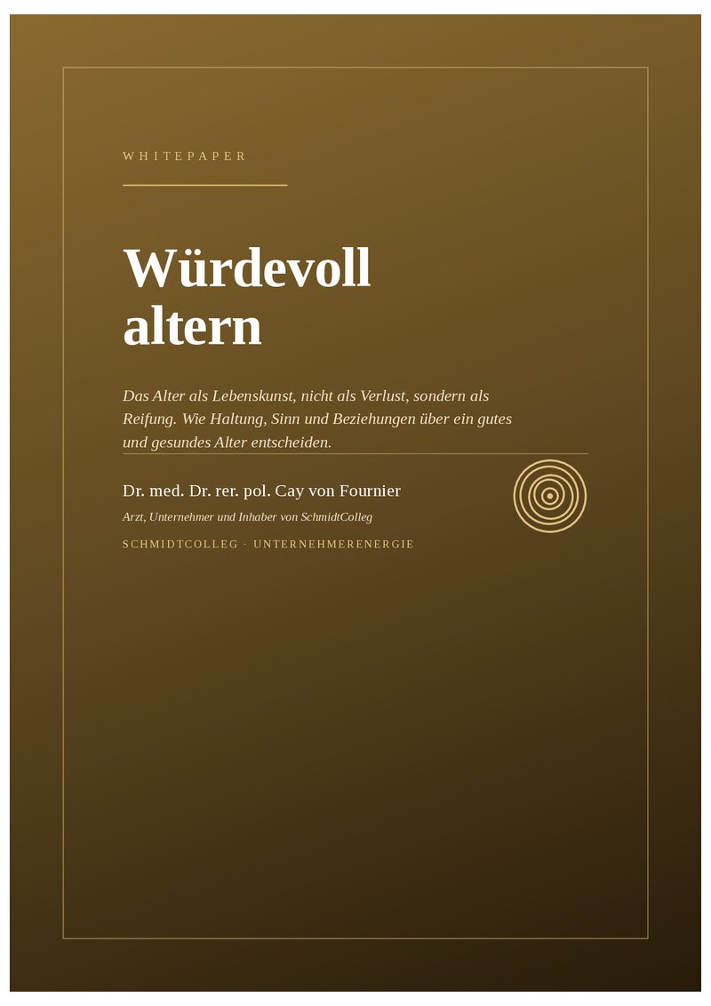 Wuerdevoll altern