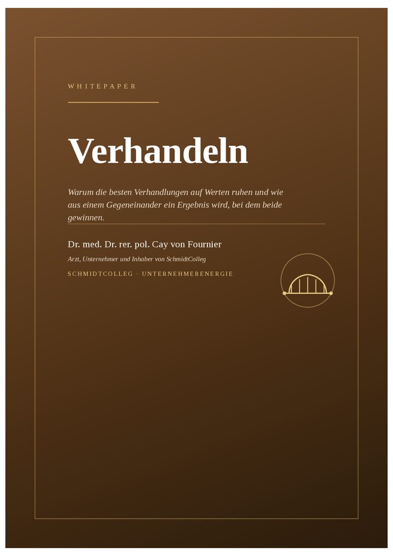 Verhandeln